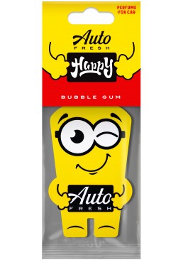 Подвесной ароматизатор для авто Auto Fresh Happy Bubble Gum, 1 шт